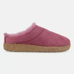 Haflinger Snowbird Lammfell Leder Hausschuh Unisex