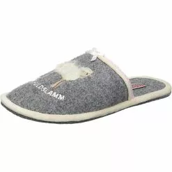 Schuhladen 24 Adelheid Pantoffeln - Grau