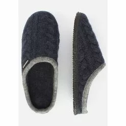 Giesswein Hausschuhe Neudau Hüttenschuhe - Dunkelblau -Schuhladen 4999348 10