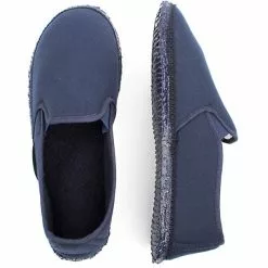 Giesswein Hausschuhe Berlin Hüttenschuhe - Blau-kombi -Schuhladen 4999360 03