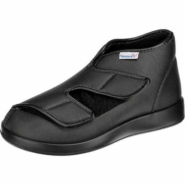 Varomed London Geschlossene Hausschuhe - Schwarz 3 Varomed London Geschlossene Hausschuhe - Schwarz