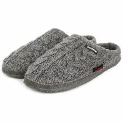 Giesswein Mädchen Und Jungen Hausschuhe/Clogs Geschlossene Hausschuhe - Grau -Schuhladen 7274203 04