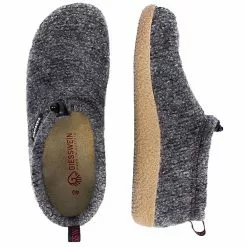 Giesswein Damen Hüttenschuhe Geschlossene Hausschuhe - Grau -Schuhladen 7274302 03