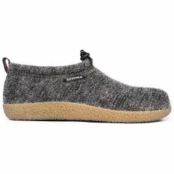 Giesswein Damen Hüttenschuhe Geschlossene Hausschuhe - Grau -Schuhladen 7274302 06