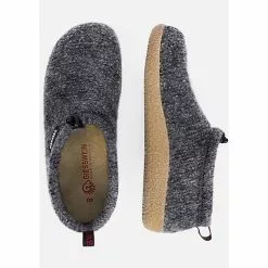 Giesswein Damen Hüttenschuhe Geschlossene Hausschuhe - Grau -Schuhladen 7274302 10