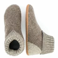 Giesswein Hüttenschuhe Wildpoldsried Hüttenschuhe - Taupe -Schuhladen 7274724 03