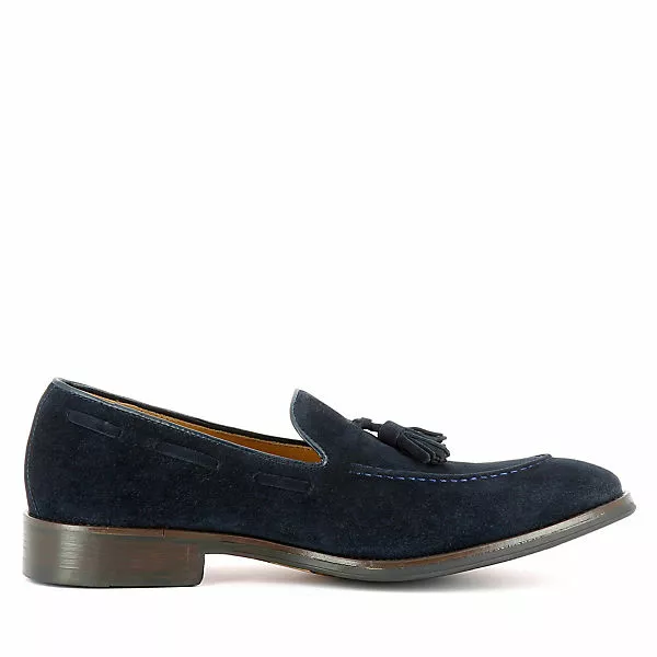 EVITA Herren Slipper STEFANO Business-Slipper - Blau 7 EVITA Herren Slipper STEFANO Business-Slipper - Blau – Bild 5