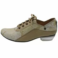 Tiggers® Tiggers® Tiggers Paula 03 Autoschuh, Schnürschuh Business-Schnürschuhe - Beige -Schuhladen 7535281 02
