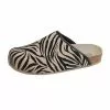 Weeger Hausschuh Art. 48013-99 Zebra Hausschuhe - Wollweiß -Schuhladen 7927887 01
