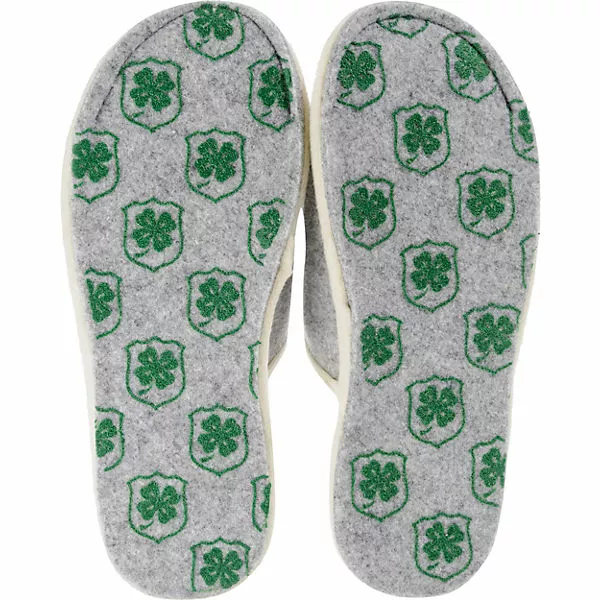 Adelheid Pantoffeln - Grau 8 Adelheid Pantoffeln - Grau – Bild 6