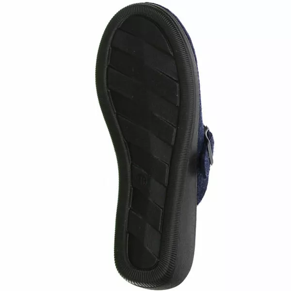 Inblu Damen Hausschuhe Pantoletten Blau/lila - Blau 5 Inblu Damen Hausschuhe Pantoletten Blau/lila - Blau – Bild 3