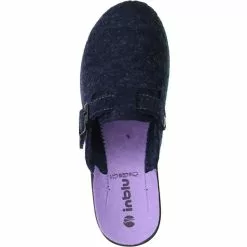 Inblu Damen Hausschuhe Pantoletten Blau/lila - Blau 15 Inblu Damen Hausschuhe Pantoletten Blau/lila - Blau -Schuhladen 8869365 07