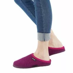 Giesswein Hausschuhe Dannheim Hüttenschuhe - Violett -Schuhladen 8955190 02