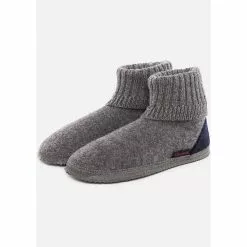 Giesswein Hüttenschuhe Kramsach Adults Hüttenschuhe - Grau -Schuhladen 8955191 04