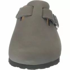 Birkenstock Boston Weichbettung Weit Geschlossene Hausschuhe - Grau/anthrazit 10 Birkenstock Boston Weichbettung Weit Geschlossene Hausschuhe - Grau/anthrazit -Schuhladen 9164429 04