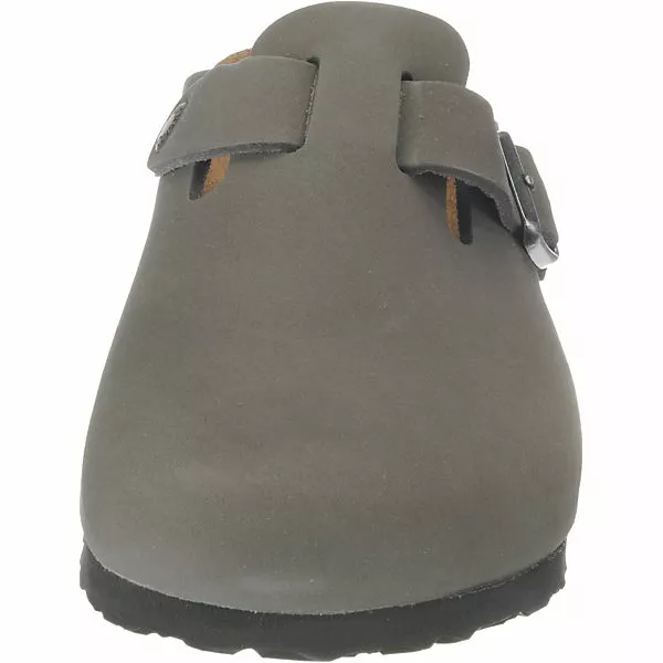Birkenstock Boston Weichbettung Weit Geschlossene Hausschuhe - Grau/anthrazit 5 Birkenstock Boston Weichbettung Weit Geschlossene Hausschuhe - Grau/anthrazit – Bild 3