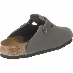 Birkenstock Boston Weichbettung Weit Geschlossene Hausschuhe - Grau/anthrazit 11 Birkenstock Boston Weichbettung Weit Geschlossene Hausschuhe - Grau/anthrazit -Schuhladen 9164429 05