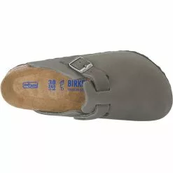 Birkenstock Boston Weichbettung Weit Geschlossene Hausschuhe - Grau/anthrazit 12 Birkenstock Boston Weichbettung Weit Geschlossene Hausschuhe - Grau/anthrazit -Schuhladen 9164429 06